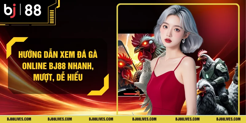 Hướng Dẫn Xem Đá Gà Online BJ88 Nhanh, Mượt, Dễ Hiểu 